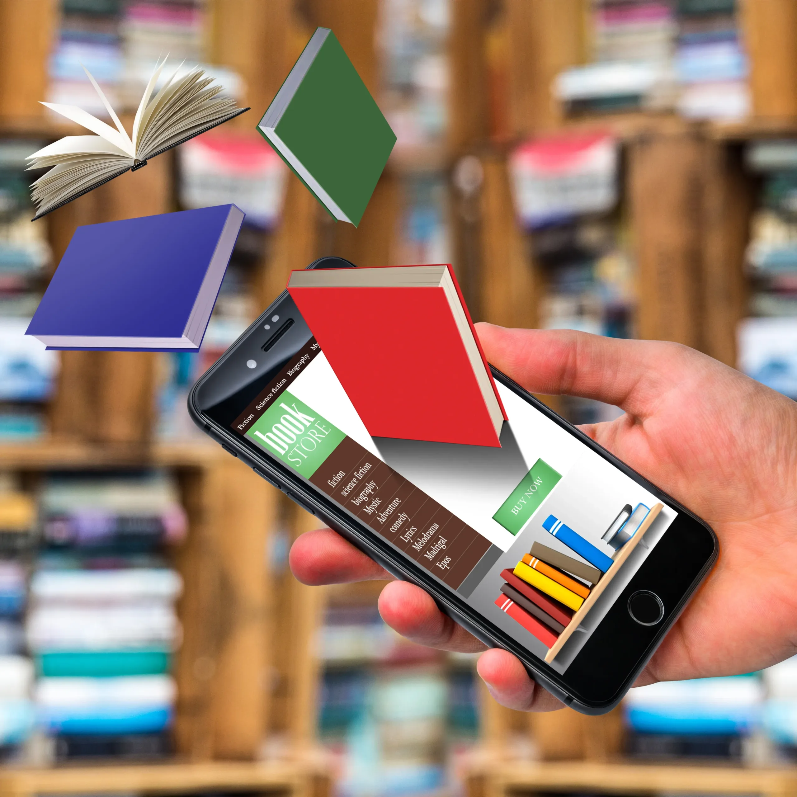 Android Library Mobile App